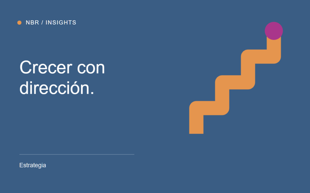 Composición gráfica NBR · Estrategia